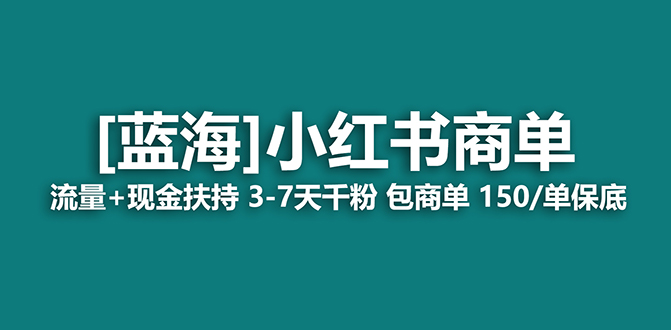 【蓝海项目】小红书商单项目，7天就能接广告变现，稳定一天500+保姆级玩法-有量联盟