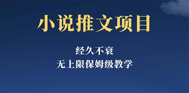 经久不衰的小说推文项目，单号月5-8k，保姆级教程，纯小白都能操作-有量联盟