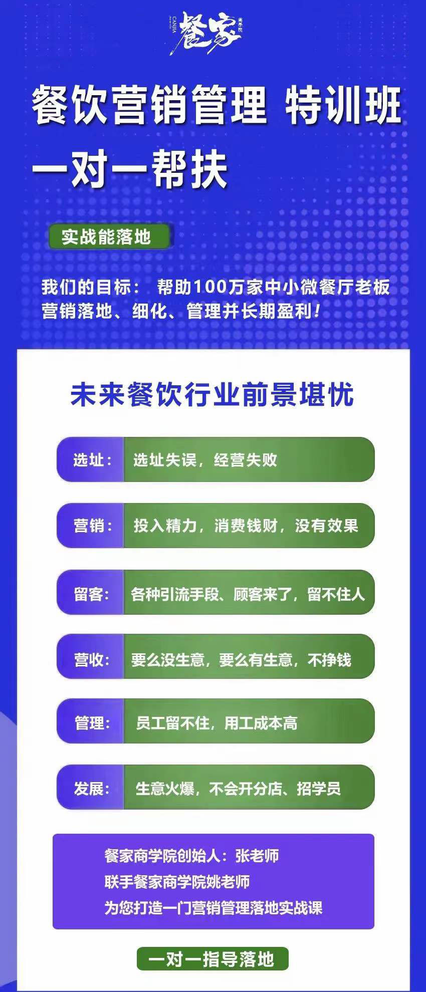图片[1]-餐饮营销管理特训班：选址+营销+留客+营收+管理+发展-有量联盟
