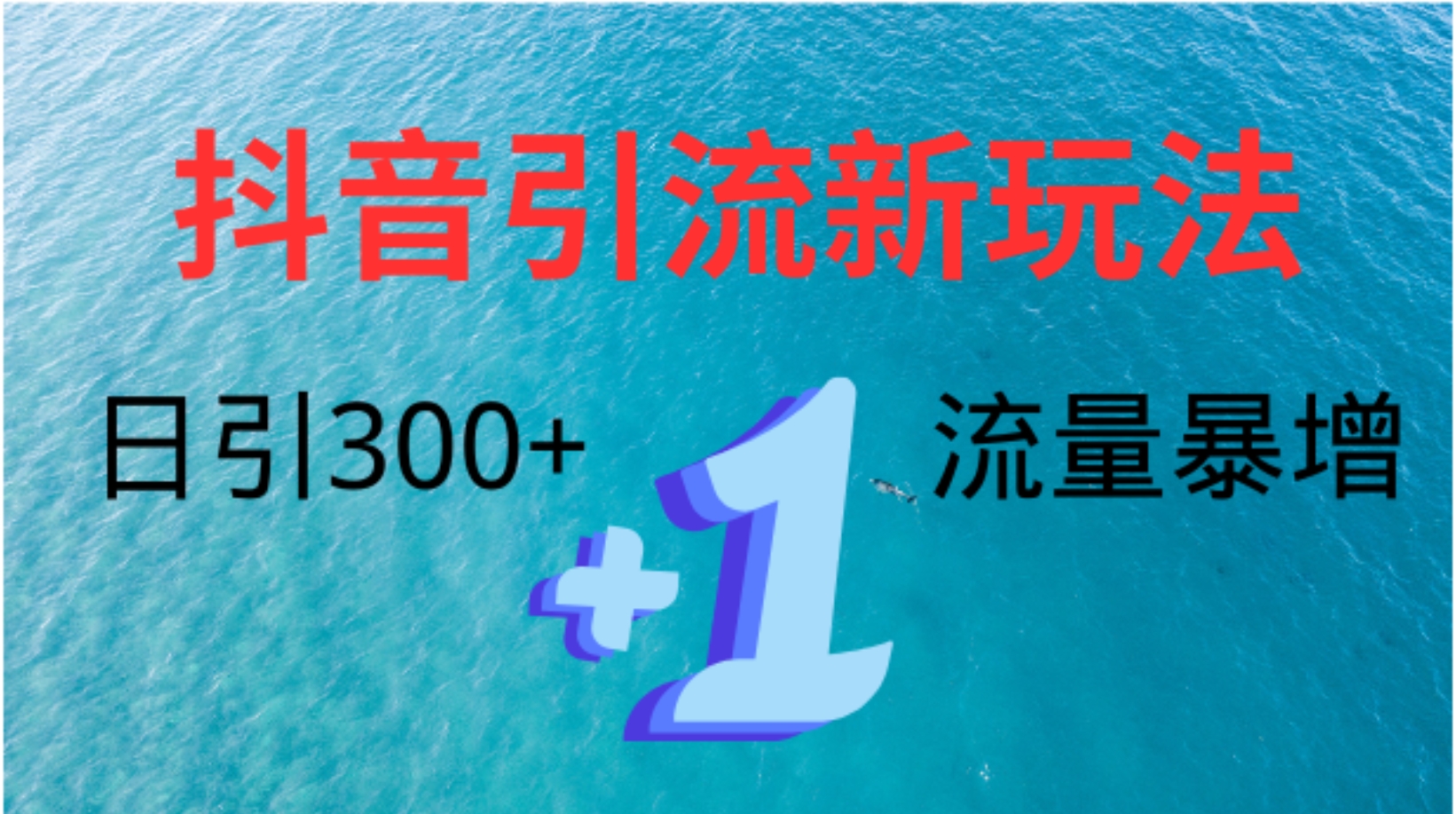 创业粉高效引流，抖音工具号玩法4.0，日引300+-有量联盟