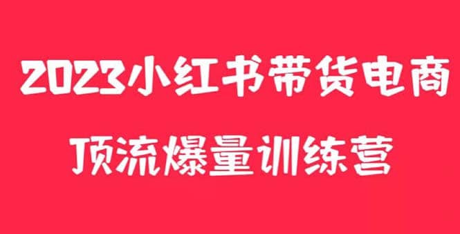 小红书电商爆量训练营，月入3W+！可复制的独家养生花茶系列玩法-有量联盟