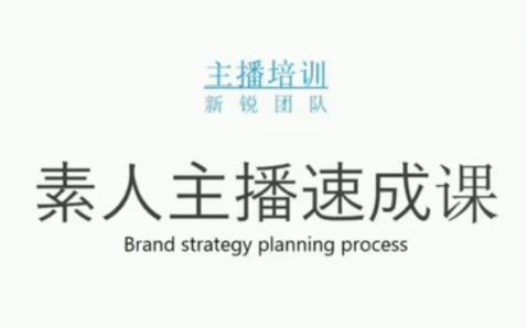 素人主播两天养成计划,月销千万的直播间脚本手把手教学落地-有量联盟