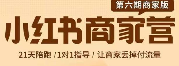 贾真-小红书商家营第6期商家版，21天带货陪跑课，让商家丢掉付流量-有量联盟