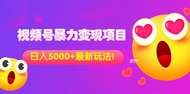 外面收费699的视频号暴力变现项目，日入5000+，简单易操作当天见效果-有量联盟