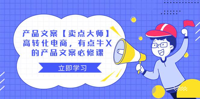 产品文案【卖点大师】高转化电商，有点牛X的 产品文案必修课-有量联盟